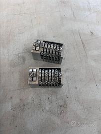 Coppia numeratori tipografici Bimatic 76