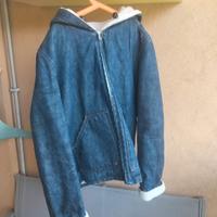 giubbotto di jeans imbottito 