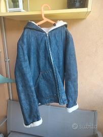 giubbotto di jeans imbottito 