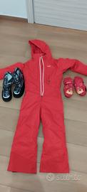 tuta neve sci bambino completo 