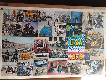 Poster Wrangler jeans