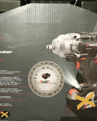 Nuovo!Avvitatore percussione Parkside 1898 Nm GARA
