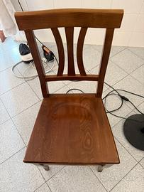 Sedie in legno