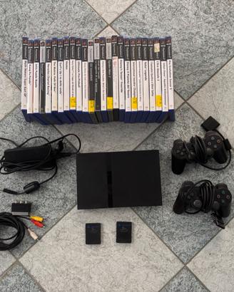 PlayStation 2 Slim + giochi