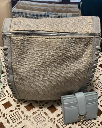 Zaino  + portafoglio