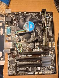scheda madre h81m + i5 + ram