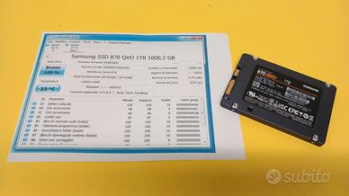 SSD SATA Samsung 870 QVO 1 Tbyte, interfaccia SATA