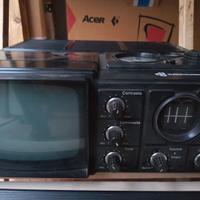 TV RADIO vintage Nero