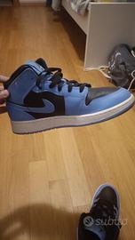 Air jordan 1 blu e nero