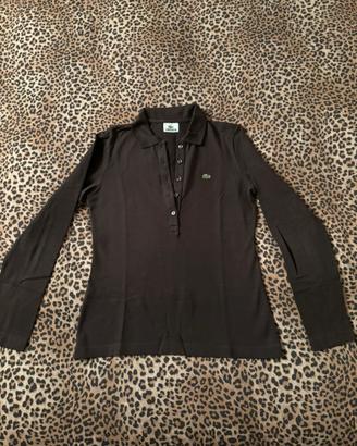 Polo Lacoste manica lunga