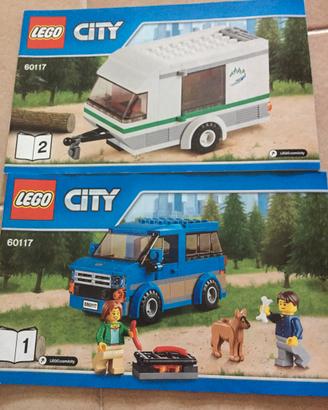SET LEGO CITY 60117 van e caravan