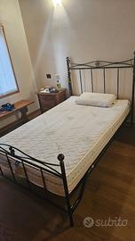 LETTO PIAZZA E MEZZA + MATERASSO