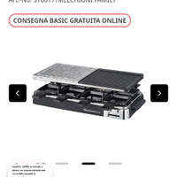 nuova-mai usata Piastra Grill-Raclette