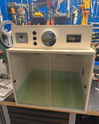 Camera calda x per pappagalli