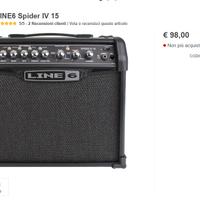 amplificatore chitarra 15 w