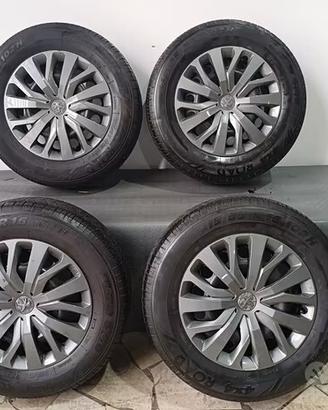 Cerchi in Ferro Gomme Peugeot Rifter 215/65 R16