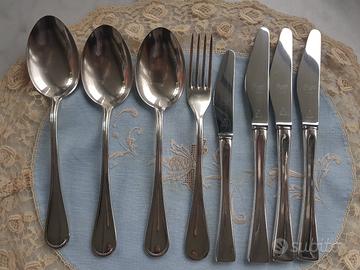 set 8 Posate vintage Broggi silver Plated 