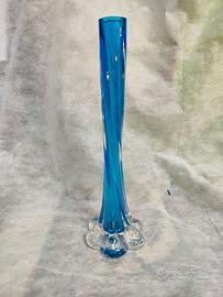 Vaso Murano Blu anni 70