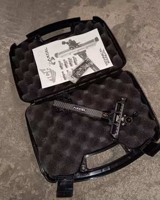 Mirino Axcel da compound 6" in carbonio Nuovo