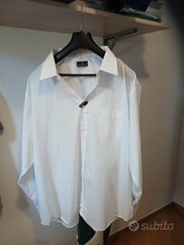 camicia t 52 mai messa cotone   e nuova 