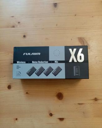Fulaim X6 Microfoni Wireless ANC, Nuovi, Mai Usati