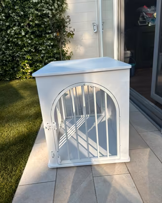 KENNEL BIANCO PER CANI