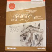 testo scolastico UNA GRANDE ESPERIENZA DI SE 5