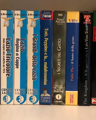 Lotto 20 VHS Cult Pulp Fiction Totò Lazio Brass
