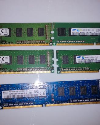RAM 4 GB 12800I 1600 mh
