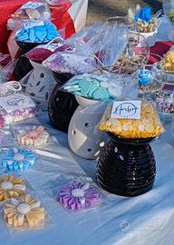 brucia essenze con waxmelt cera profumata