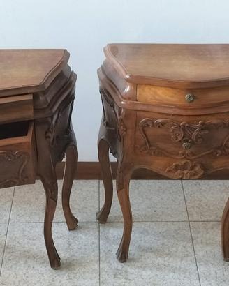 Coppia di comodini stile barocco veneziano