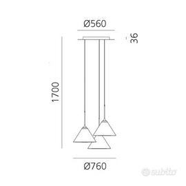 LAMPADA ARTEMIDE LOOK AT ME DIVERSI MODELLI