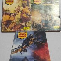 Fumetti  guerra supereroica 3 volumi rari