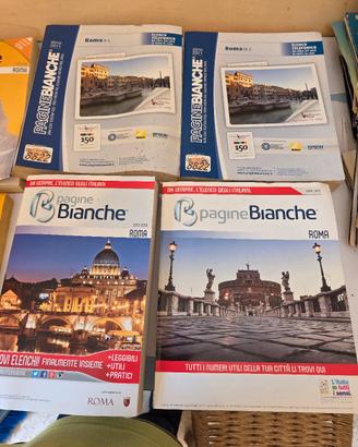 PAGINE BIANCHE PAGINE GIALLE VINTAGE