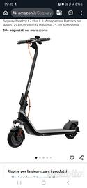 monopattino segway ninebot e 2 plus e II