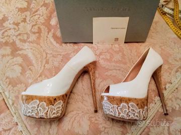 Sandali décolleté Gianmarco Lorenzi scarpe sposa 