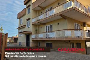 Pompei appartamento in villa con terreno