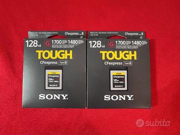 Scheda Sony CFexpress Type B 128gb 