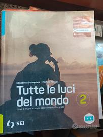 Libro scuola media Tutte le luci del mondo 2 ISBN 