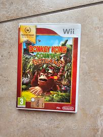 gioco nintendo wii donkey kong country returns 