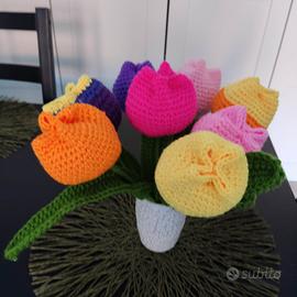 tulipani uncinetto 