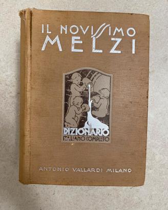 Il novissimo Melzi. Dizionario