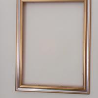 cornice legno color oro argento quadro pittura 
