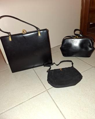 n.3 borse vintage !!! anni 50/70 