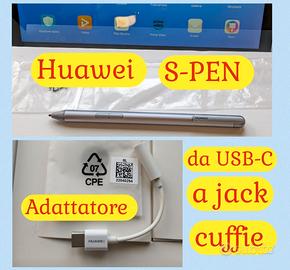 HUAWEI ADATTATORE AUX e S-PEN ORIGINALI