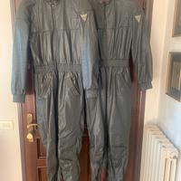 Coppia tute moto in pelle Dainese da turismo.