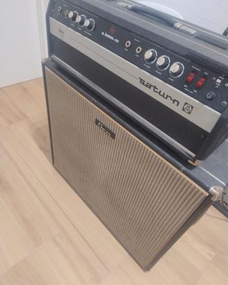 Gem Saturn 50watt valvolare+cassa 4 coni Grm 75