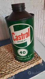 LATTINA VUOTA VINTAGE ORIGINALE OLIO CASTROL