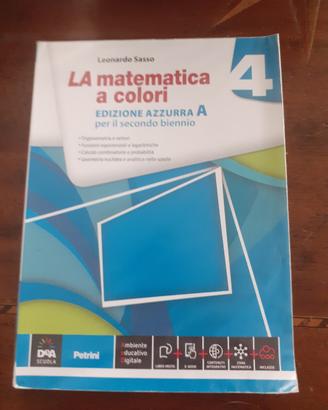 L. Sasso, La matematica a colori 4