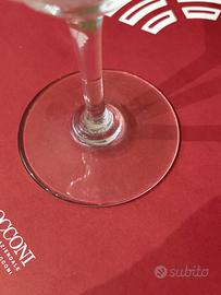Bicchieri acqua e vino cristallo Baccarat